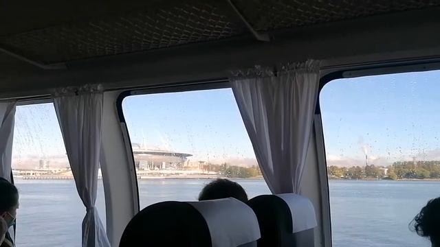 Поездка на метеоре из Санкт-Петербурга в Петергоф смотреть онлайн