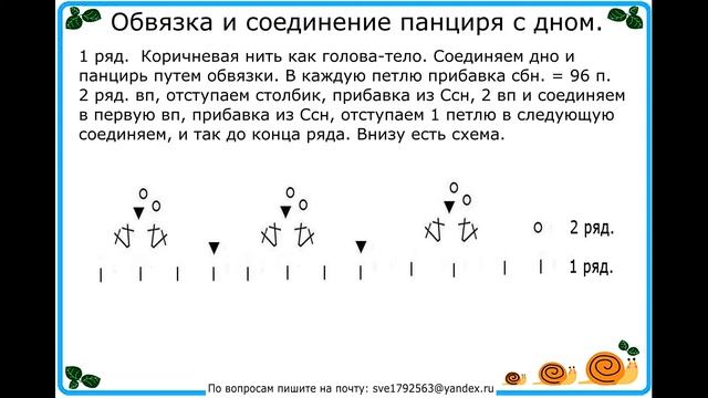 Улитка Ахатина , Бесплатный МК , Авторская работа Урядовой Светланы