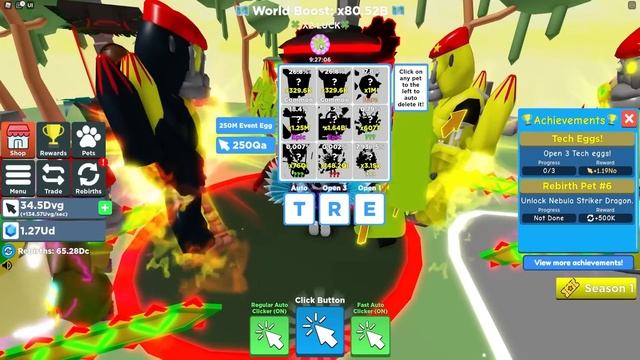 4 NEW SECRET MYTHIC PET *250M UPDATE* CODES In CLICKER SIMULATOR! Roblox Clicker Simulator Codes! смотреть онлайн