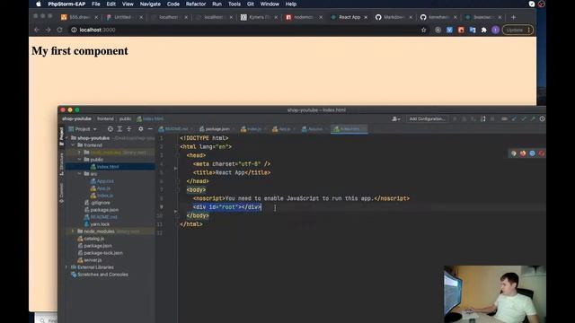Пишем интернет магазин на React + Express (Часть1) На доступном для всех языке. смотреть онлайн