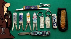 Складные ножи СССР с Эмалями пополнение коллекции Что-же во второй посылке?  / USSR knife collection