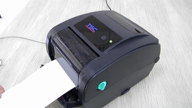 TSC TC200/TC210/TC300/TC310: Loading media in peel-off mode