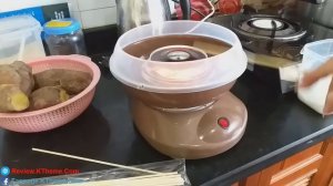 [9.9] Trên tay máy làm kẹo bông gòn mini hay vãi. COTTON CANDY MAKER