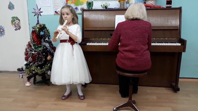 ДМШ 1класс флейта елочка