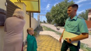 Сотрудники МЧС Краснодарского края проводят профилактическую работу с населением