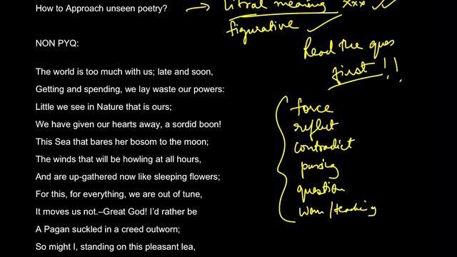 Poem based RC Part 1|XAT 2023 Workshop 1| Understanding the approach of solving poems