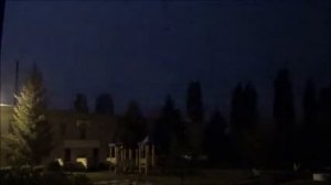 Самая сильная гроза этого года!