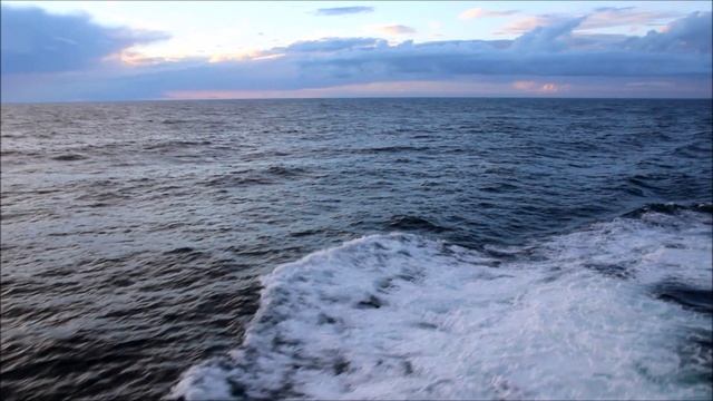 Круиз на лайнере Costa Pacifica. Закат в Атлантике.