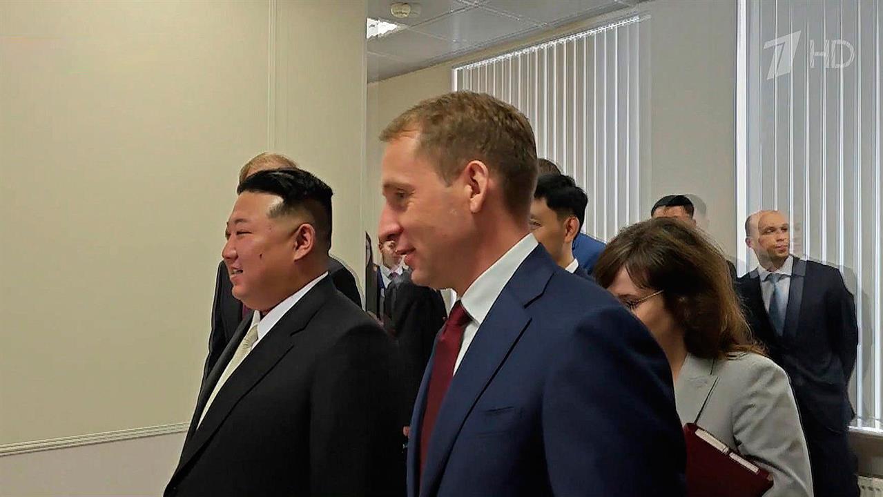 В Комсомольске-на-Амуре с официальным визитом побывал северокорейский лидер Ким Чен Ын
