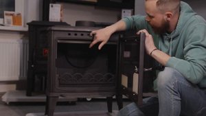 Печь камин Fireway matis. Лидер среди бюджетных чугунный печей каминов