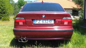 BMW E39 540 4.4 V8 MAGNAFLOW BRUTAL EXHAUST SOUND