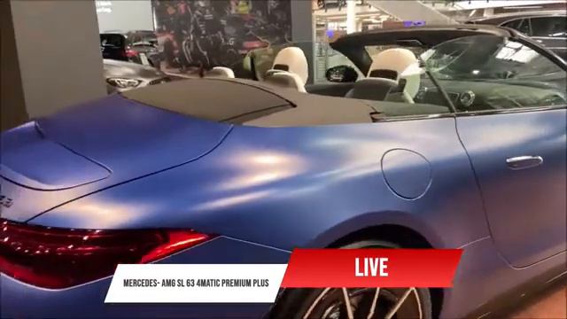 ?LIVE! 2022 #Mercedes - AMG SL 63 4Matic Premium Plus ?➡️Exterior & Interior⬅️ QUICK Walkaround ✔️ смотреть онлайн