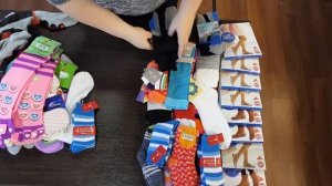 Лот 98-а, Микс носочки+колготки, Дети,