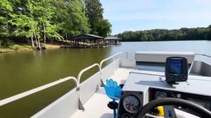 Electric Pontoon Boat