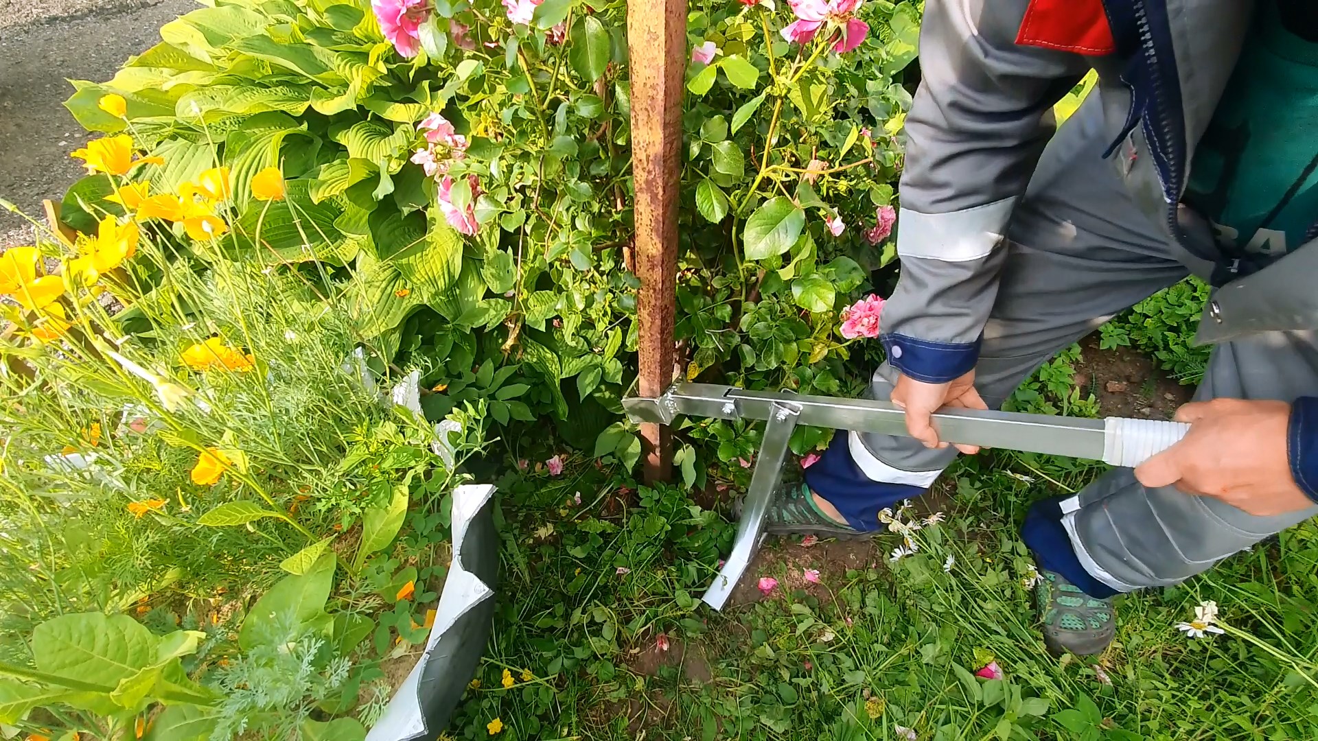 Такого Вы ещё не видели ! Гениальная идея на дачном участке. смотреть онлайн