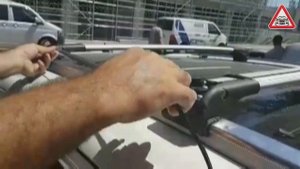 Установка поперечин на интегрированные рейлинги