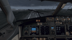 Посадка самолёта в шторм грозу/Boeing737/Полёты/Внуково/Москва