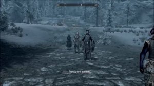 Inigo and Lydia Briefly Discuss Zombies (Skyrim: Special Edition)