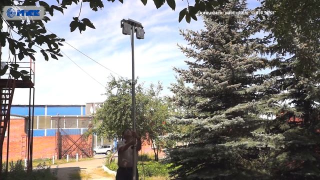 Мачта пневматическая телескопическая переносная МПТ-П-2С80 модель 31538.
