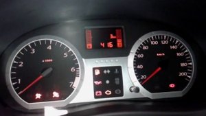 Тест панели приборов лада ларгус