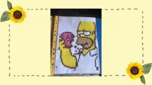 35 идей что можно нарисовать (по клеточкам)