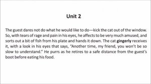 WBBSE/ Class-X/Lesson-7/The Cat by Andrew Barton Paterson/Unit-2