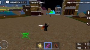 Authentic Triple Katana V2 ShowCase | King Legacy