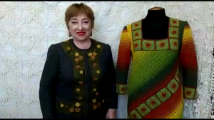 Платье "Зимние каникулы" от О. С. Литвиной.