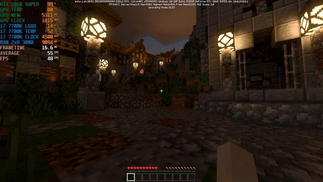 MINECRAFT RTX MEDIEVAL NEW MAP!!! смотреть онлайн