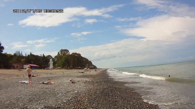 Абхазия. Агудзера. Пляж смотреть онлайн