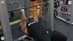 Жим штанги лежа узким хватом c акцентом на трицепс #DarkFit