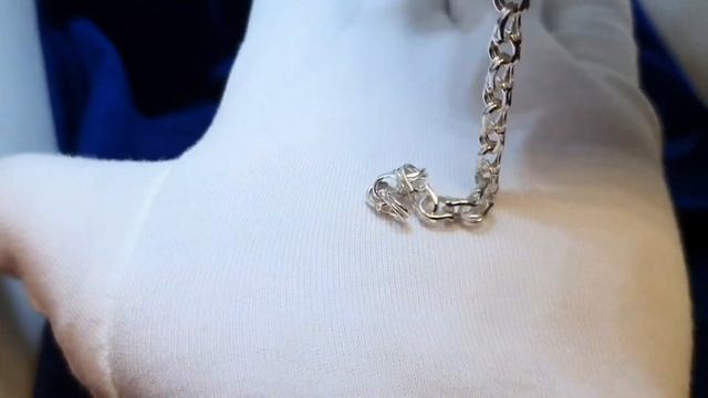 Плетение № 27 Восьмерка кручёная. Виды плетения золотых браслетов и цепочек.