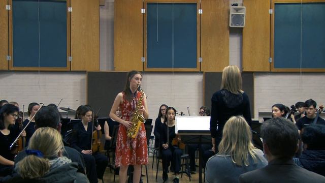 Autumn Concert 2021- Symphony Orchestra Strings- Concerto for saxophone and strings : 1st Movement смотреть онлайн