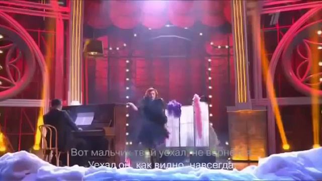 Две звезды  Анастасия Спиридонова и Ачи -  А я милого узнаю по походке (Две звезды)