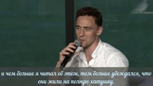 Том Хиддлстон. Лучший день сегодня.