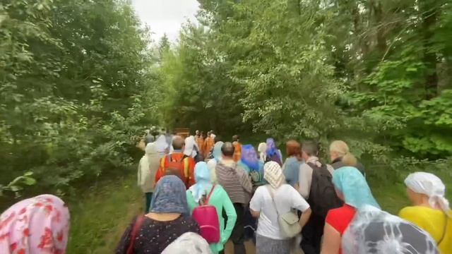 Крестный ход в честь иконы Божией Матери «Всех скорбящих Радость» смотреть онлайн