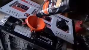 Отключили электричество на сутки, купил бензогенератор Ресанта БГ6500 Э, спасаю дом