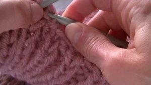 Вязание шарфа часть 2/3