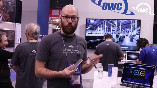 OWC Envoy Pro EX at NAMM 2017