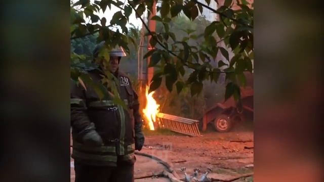В Трёхгорке сгорел дом в частном секторе