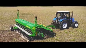Сеялка зернотуковая СЗМ-6 с дополнительной секцией турбодисков (07.05.2018)