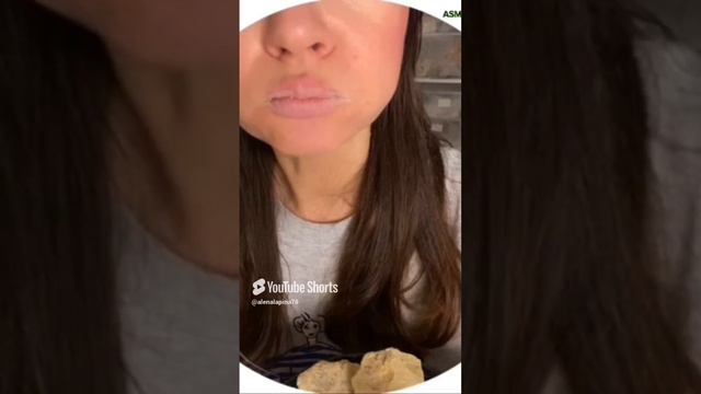 ASMR crunch of wet clay_ глина Август💦 #asmr #crunchysounds #chalk #asmrsounds