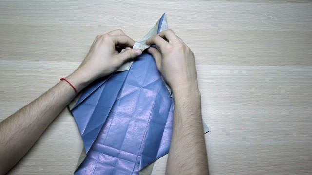 Оригами самолет - origami spaceship