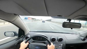 Ford Fiesta MK6 1.25 75KM (2003) POV DRIVE 4K #53