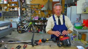 Триммер бензиновый. Ремонт сцепления # Petrol trimmer. Clutch repair