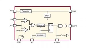 HV9910B - высоковольтный ШИМ регулятор тока ...