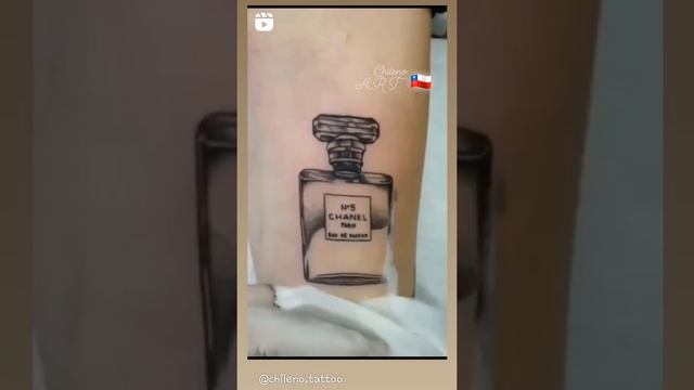 Tattoo perfume. Acompanhem também pelo ?? Instagram ?? @Chileno.Tattoo ✍?