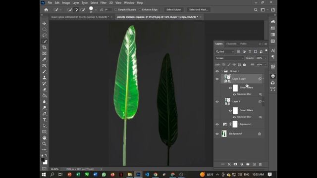 How to add glow effect in Photoshop | glow effect 2023
