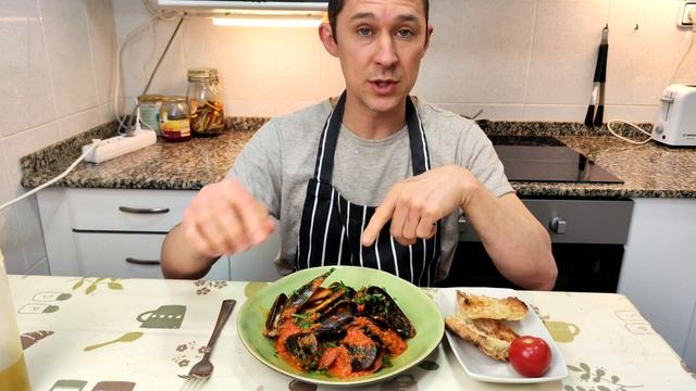 Мидии в Соусе Маринера (Исп)/Маринара (Итал)