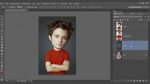 Делаем шарж в Фотошопе
